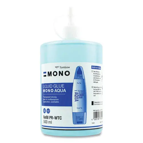 Aqua Liquid Glue Refill, 500 Ml, Dries Clear 1