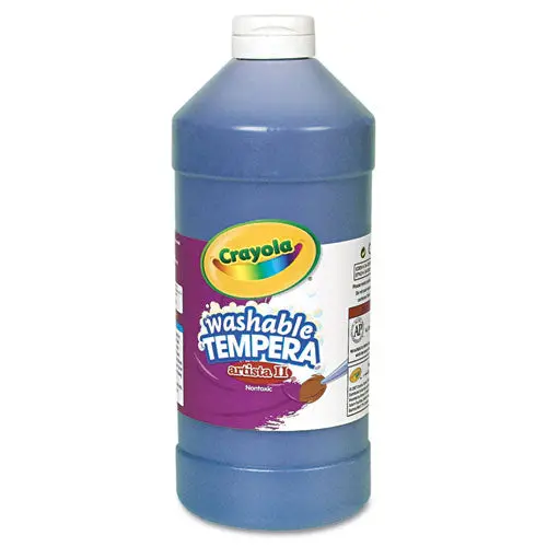 Artista Ii Washable Tempera Paint, Blue, 32 Oz 1