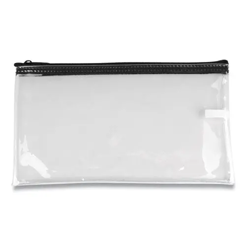 Bag,Vinyl,Zipper,Clr 1
