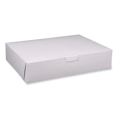 Bakery Boxes, 19 X 14 X 4, White, Paper, 50/Carton 1