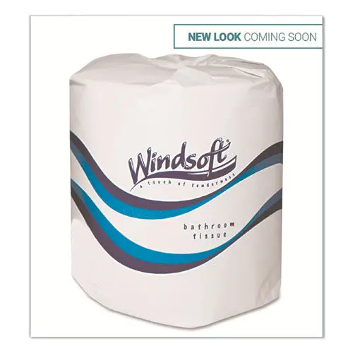 Bath Tissue, Septic Safe, 2-Ply, White, 4 X 3.75, 400 Sheets-Roll, 24 Rolls-Carton 1