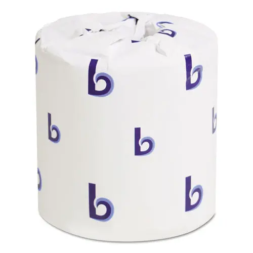 Bathroom Tissue, Standard, Septic Safe, 2-Ply, White, 4 X 3, 500 Sheets-Roll, 96-Carton 1