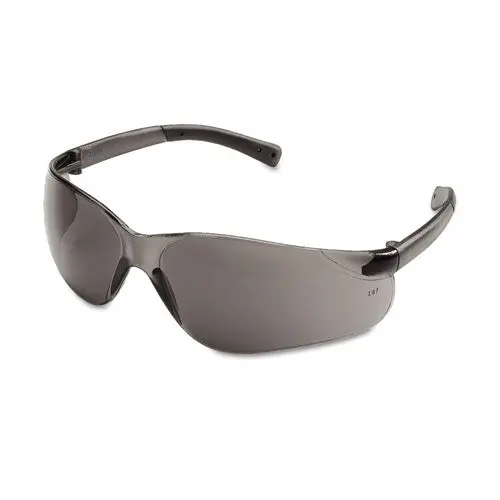 Bearkat Safety Glasses, Wraparound, Gray Lens 1