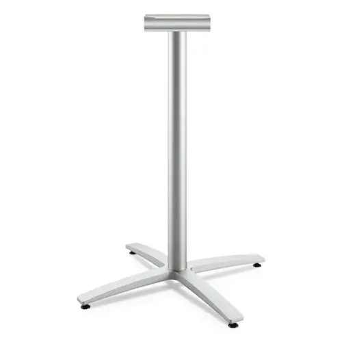 Between Standing-Height X-Base For 42" Table Tops, Silver 1