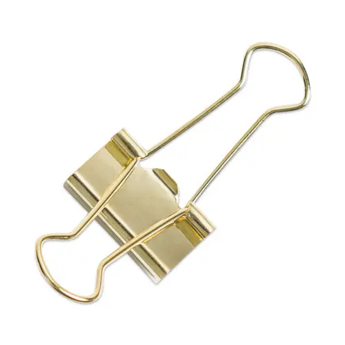 Binder Clips, Small, Gold, 72-Pack 1