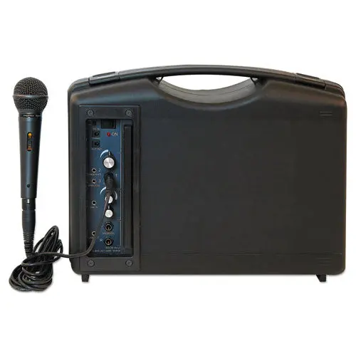 Bluetooth Audio Portable Buddy With Wired Mic, 50W, Black 1