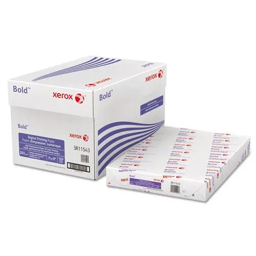 Bold Digital Printing Paper, 98 Bright, 24Lb, 11 X 17, White, 500-Ream 1