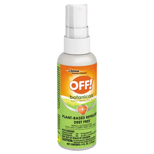 Botanicals Insect Repellent, 4 Oz Bottle, 8-Carton 1