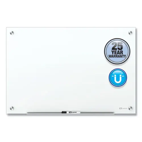 Brilliance Glass Dry-Erase Boards, 24 X 18, White Surface 1