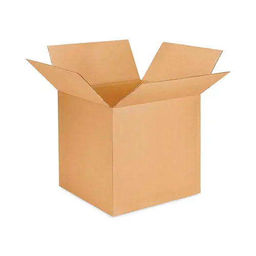Brown Corrugated Cubed Fixed-Depth Shipping Boxes, Regular Slotted Container (Rsc), 15 X 11 X 6, Brown Kraft, 25-Bundle 1