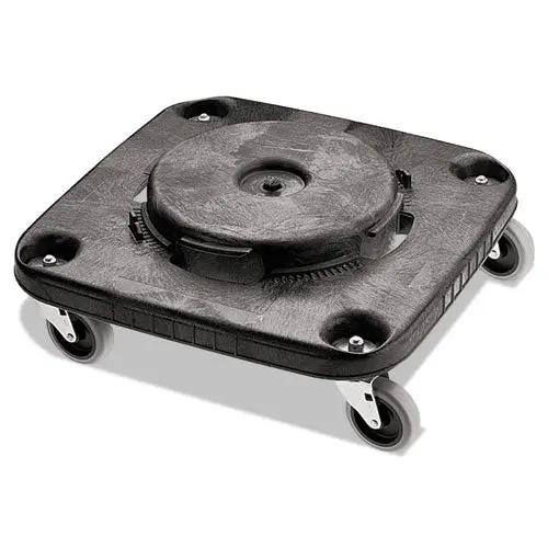 Brute Container Square Dolly, 250 Lb Capacity, 17.25 X 6.25, Black 1