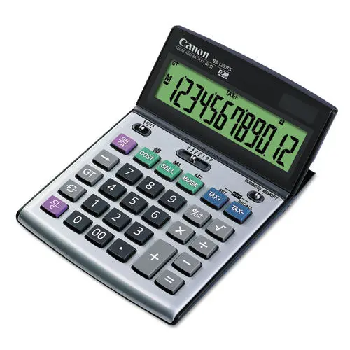 Bs-1200Ts Desktop Calculator, 12-Digit Lcd Display 1