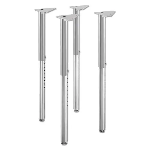 Build Adjustable Post Legs, 22" To 34" High, 4-Pack 1