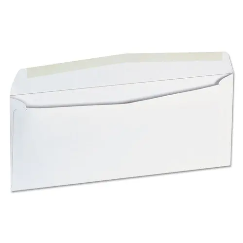 Business Envelope, #9, Square Flap, Gummed Closure, 3.88 X 8.88, White, 500-Box 1