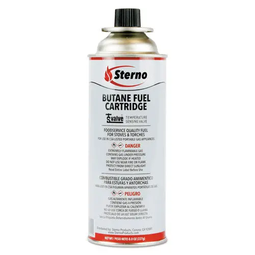 Butane Fuel Cartridge, 8 Oz 1