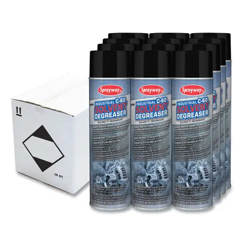 C-60 Industrial Solvent Degreaser, 20 Oz, Dozen 1