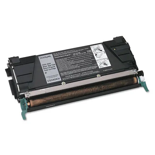 C5240kh (C524-C534) Return Program High-Yield Toner, 8000 Page-Yield, Black 1