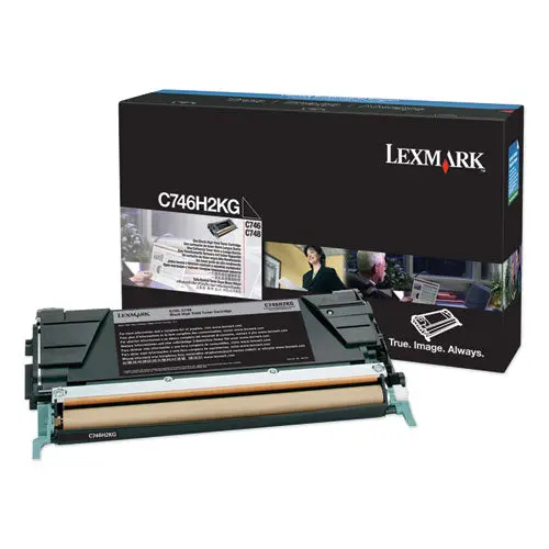 C746h2kg High-Yield Toner, 12000 Page-Yield, Black 1