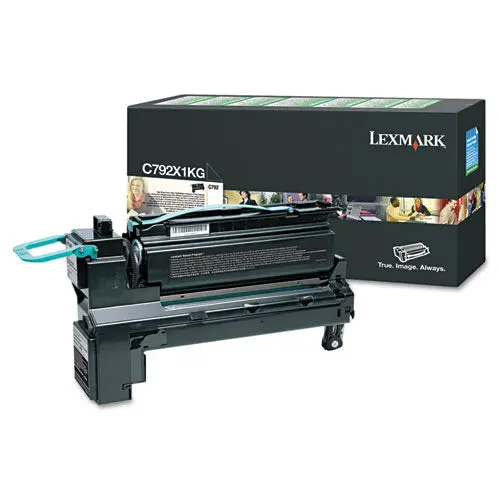 C792x1kg Return Program Extra High-Yield Toner, 20000 Page-Yield, Black 1