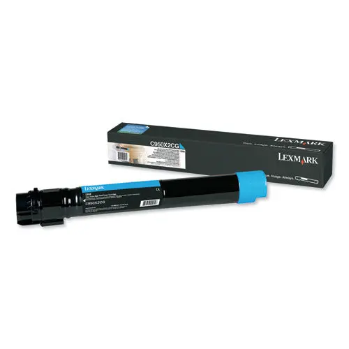 C950x2cg Extra High-Yield Toner, 22000 Page-Yield, Cyan 1