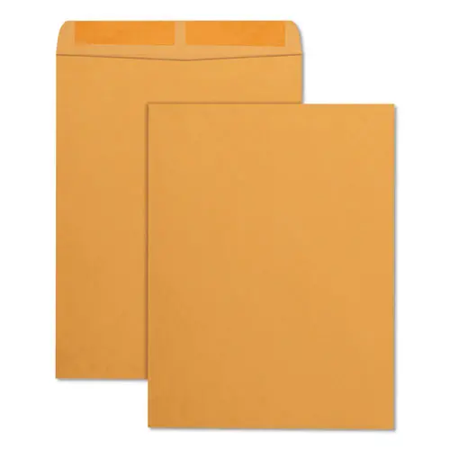 Catalog Envelope, #13 1-2, Square Flap, Gummed Closure, 10 X 13, Brown Kraft, 250-Box 1