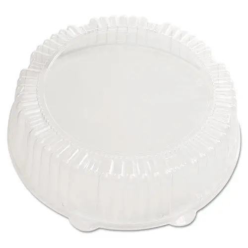 Caterline Dome Lids, Plastic, 12" Diameter , 2 3-4" High, Clear, 25-Carton 1