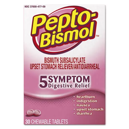 Chewable Tablets, Original Flavor, 30-Box 1
