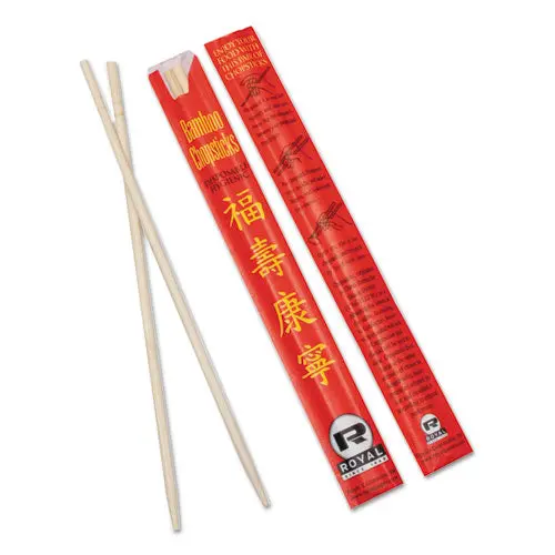 Chopolystyreneticks, Bamboo, 9", Natural, 1000-Carton 1