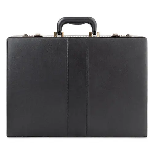 Classic Attaché, 12 1-2" X 4" X 17 1-2", Black 1