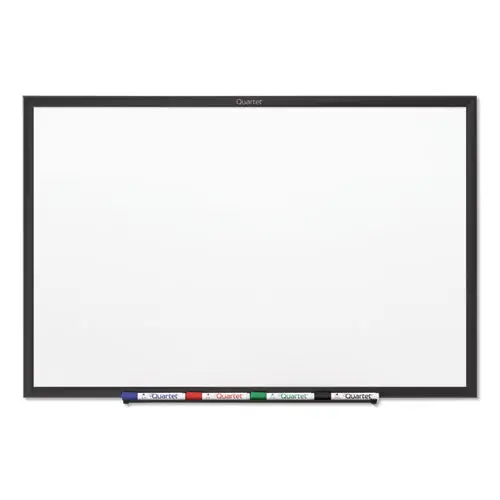Classic Series Nano-Clean Dry Erase Board, 48 X 36, Black Aluminum Frame 1
