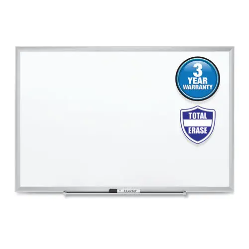 Classic Series Total Erase Dry Erase Board, 24 X 18, Silver Aluminum Frame 1