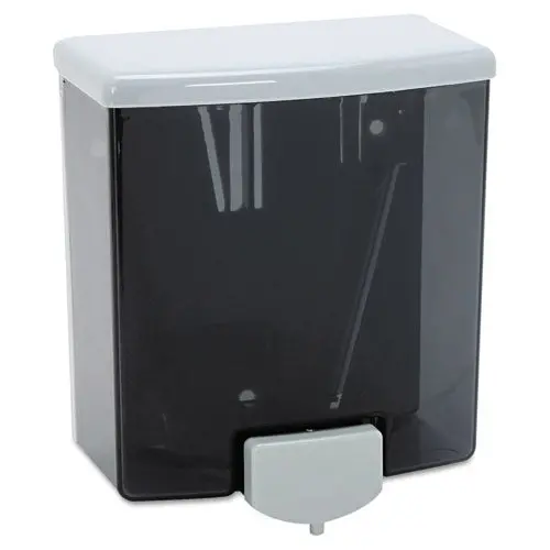Classicseries Surface-Mounted Liquid Soap Dispenser, 40 Oz, 5.81" X 3.31" X 6.88", Black-Gray 1