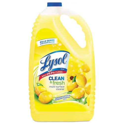 Clean And Fresh Multi-Surface Cleaner, Sparkling Lemon And Sunflower Essence, 144 Oz Bottle, 4-Carton 1