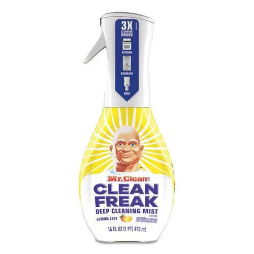 Clean Freak Deep Cleaning Mist Multi-Surface Spray, Lemon, 16 Oz, 6-Ct 1