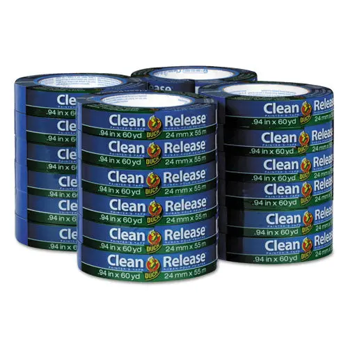 Clean Release Painter's Tape, 3" Core, 0.94" X 60 Yds, Blue, 24-Carton 1