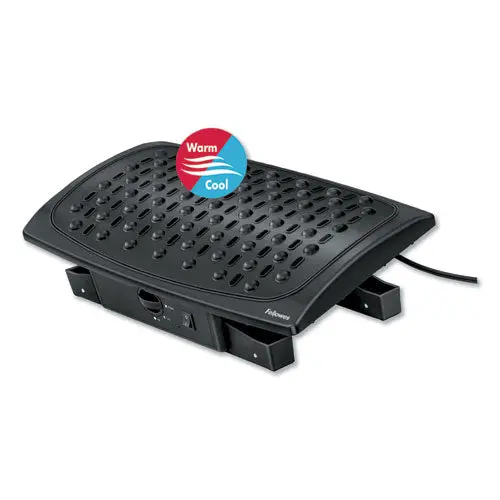 Climate Control Footrest, 16.5W X 10D X 6.5H, Black 1