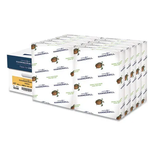 Colors Print Paper, 20Lb, 8.5 X 11, Goldenrod, 500 Sheets-Ream, 10 Reams-Carton 1