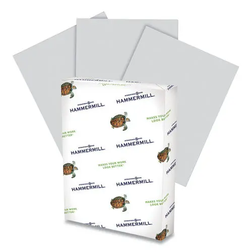 Colors Print Paper, 20Lb, 8.5 X 11, Gray, 500-Ream 1