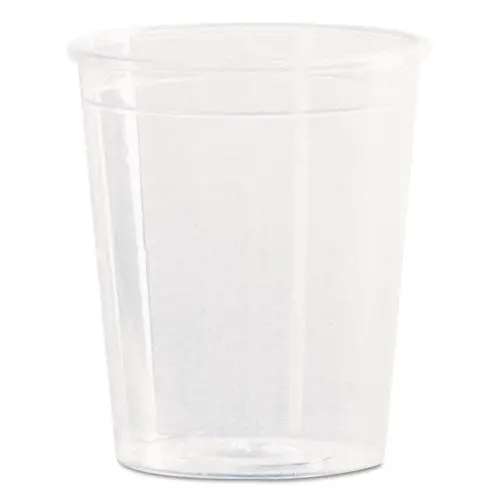 Comet Plastic Portion-Shot Glass, 2 Oz., Clear, 50-Pack 1