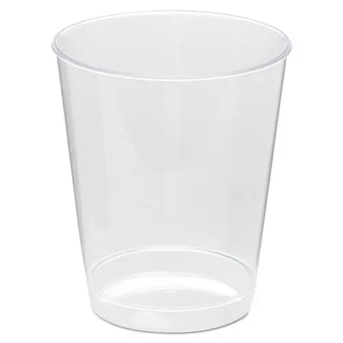 Comet Plastic Tumbler, 8 Oz., Clear, Tall, 25-Pack 1