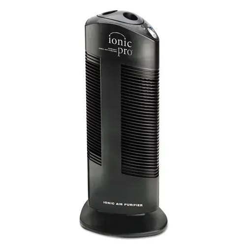 Compact Ionic Air Purifier, 250 Sq Ft Room Capacity, Black 1