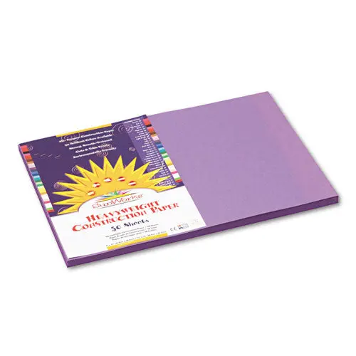 Construction Paper, 58Lb, 12 X 18, Violet, 50-Pack 1