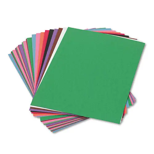 Construction Paper, 58Lb, 9 X 12, Assorted, 50-Pack 1