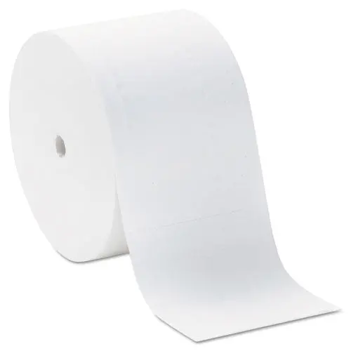 Coreless Bath Tissue, Septic Safe, 2-Ply, White, 1125 Sheets-Roll, 18 Rolls-Carton 1
