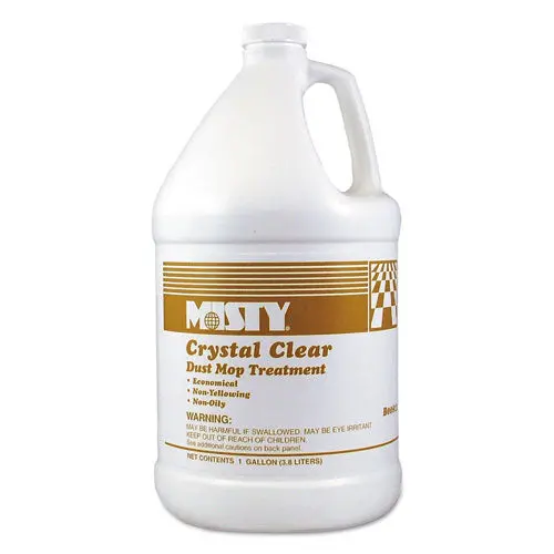 Crystal Clear Dust Mop Treatment, Slightly Fruity Scent, 1 Gal Bottle 1