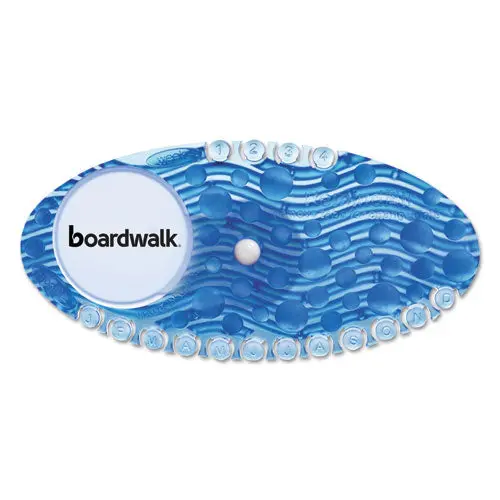 Curve Air Freshener, Cotton Blossom, Solid, Blue, 10-Box 1