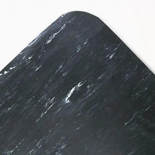 Cushion-Step Surface Mat, 36 X 60, Spiffy Vinyl, Black 1