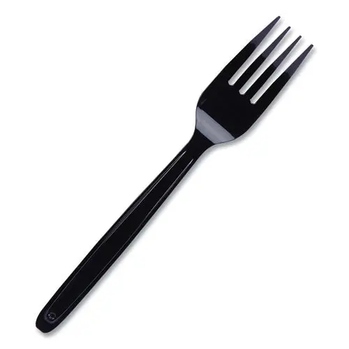 Cutlery For Cutlerease Dispensing System, Fork, 6", Black, 960-Box 1