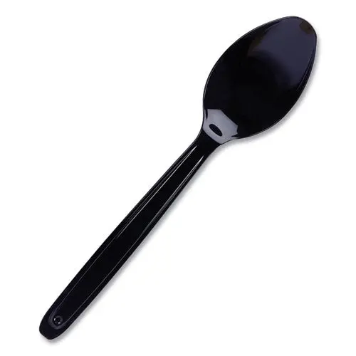 Cutlery For Cutlerease Dispensing System, Spoon 6", Black, 960-Box 1