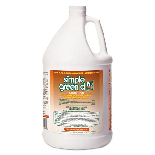 D Pro 3 Plus Antibacterial Concentrate, Herbal, 1 Gal Bottle, 6-Carton 1